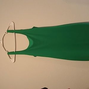 Green bodycon Zara tank dress